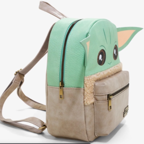 Star Wars The Mandalorian The Child Grogu Figural Mini Backpack - Used main image 5